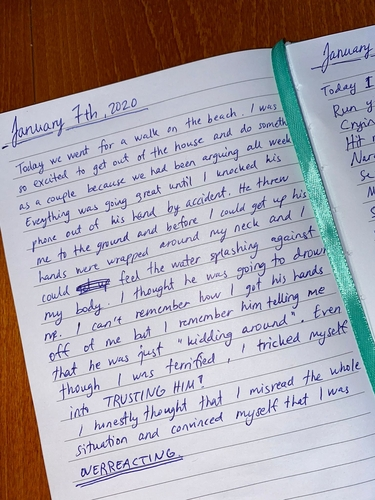 A journal entry from a victim of narcissistic abuse.