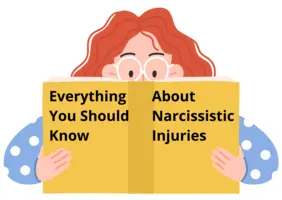 a victim of narcissistic abuse learning about narcissistic injury