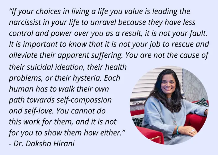 Dr. Daksha Hirani, Clinical Psychologist Specializing in Trauma Informed Psychotherapy and Narcissistic Abuse Recovery